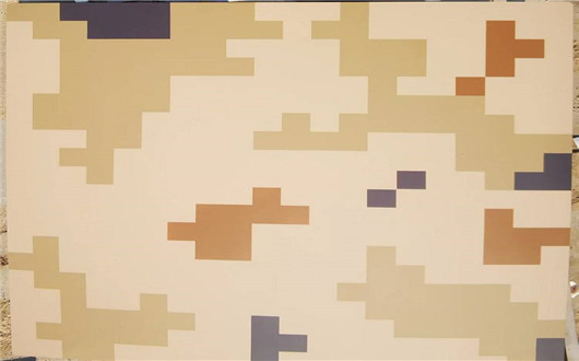 大兴荒漠迷彩漆喷涂